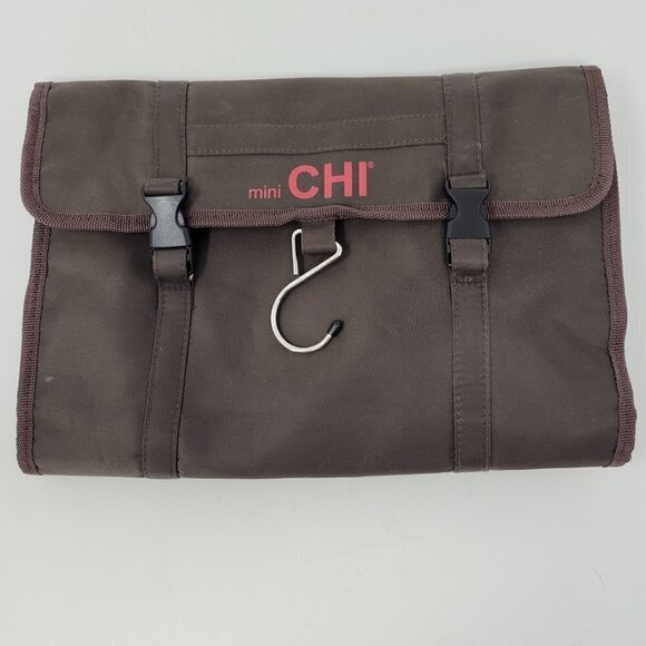 CHI Mini Travel Case Brown - Picture 1 of 8